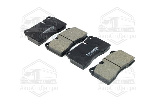 Колодка гальм. диск. VW TOUAREG 3.0 V6 3.6 2010 - передн. (вир-во Intelli)