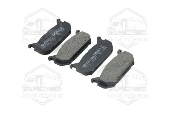 Колодка гальм. диск. MAZDA 626 задн. (вир-во Intelli)