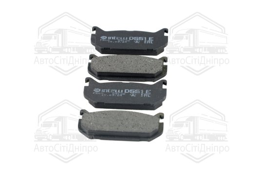 Колодка гальм. диск. MAZDA 626 задн. (вир-во Intelli)