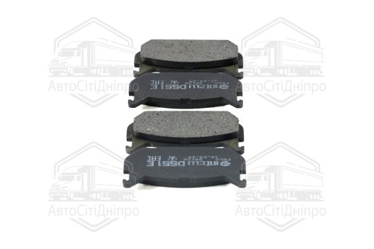 Колодка гальм. диск. MAZDA 626 задн. (вир-во Intelli)