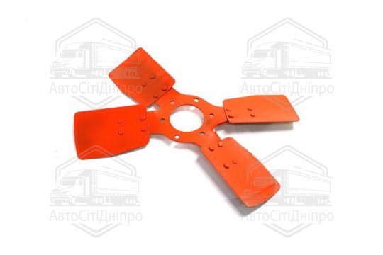 Крильчатка-вентилятор МТЗ 4 лоп. (метал) (ТМ JUBANA)