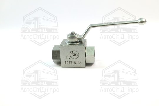 Кран кульовий гідравлічний 3-х ходовий 3/4 дюйма (ТМ JUBANA)