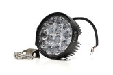 Фара LED кругла 42W, 14 ламп, 114*128мм, 3080Lm широкий промінь 9-32V 6000K (LITLEDA, JUBANA)