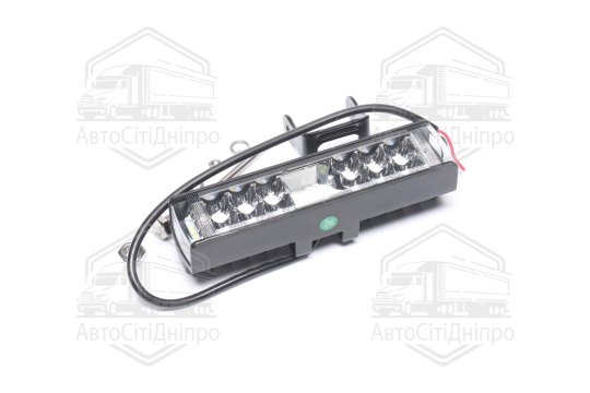 Фара LED прямокутна 18W, 12+22 ламп, 37,5х156мм, комбін. промінь 12/24V 6000K, 2250Lm (LITLEDA, JUBA