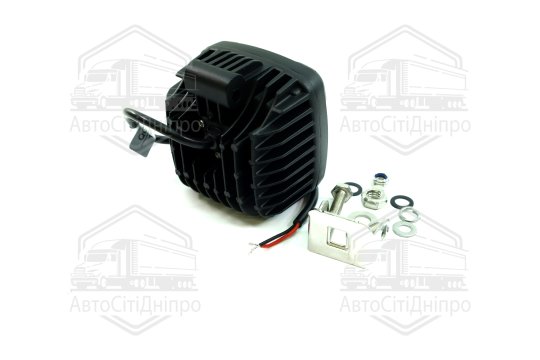 Фара LED квадр. ДЛЯ ОПТИРКУВАЧІВ світло СИНЄ 27W (9*3W), 99*127*71мм, 2700Lm (LITLEDA, JUBANA)