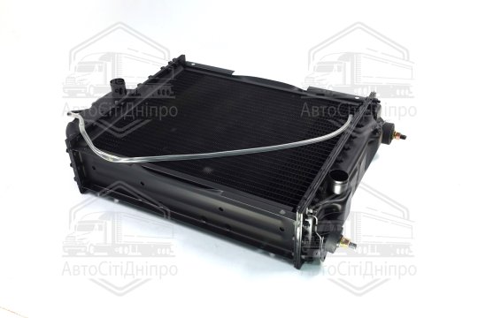 Радіатор вод.охол. МТЗ, Т-70 з дв. Д-240, 243 (4-х рядні.) (алюм., металл. бачки) (ТМ JUBANA)