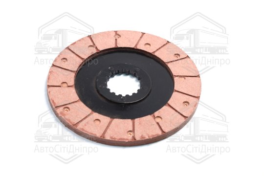 Диск гальмівний МТЗ 100 (заклеп.) (в упаковці 2 шт, ціна за упаковку)  (ТМ JUBANA)