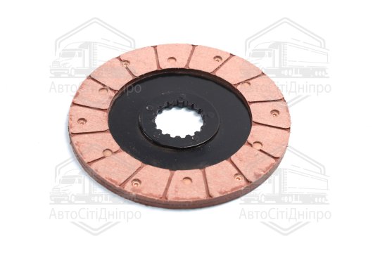 Диск гальмівний МТЗ 100 (заклеп.) (в упаковці 2 шт, ціна за упаковку)  (ТМ JUBANA)