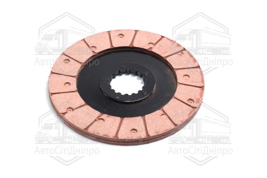 Диск гальмівний МТЗ 100 (заклеп.) (в упаковці 2 шт, ціна за упаковку)  (ТМ JUBANA)