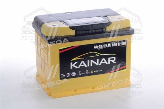 Акумулятор   60Ah-12v KAINAR (242х175х190),L,EN550