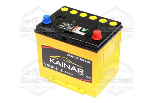 Акумулятор 65Ah-12v KAINAR Asia (230х173х220),R,EN600 Азія