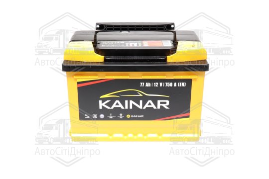 Акумулятор   77Ah-12v KAINAR (278x175x190),R,EN750