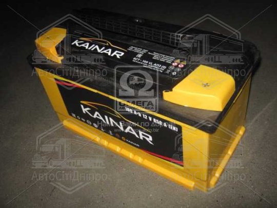 Акумулятор  100Ah-12v KAINAR (353х175х190),R,EN850