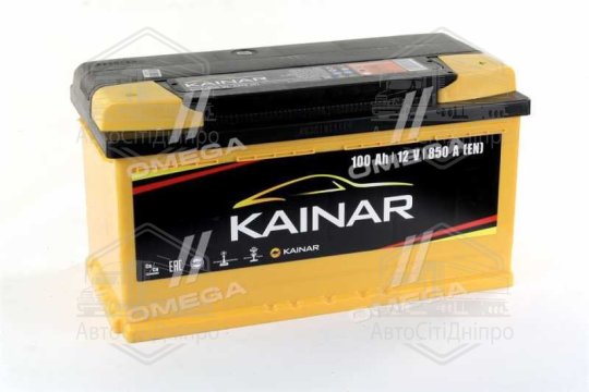 Акумулятор  100Ah-12v KAINAR (353х175х190),R,EN850