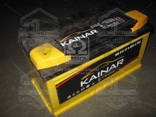 Акумулятор  100Ah-12v KAINAR (353х175х190),L,EN850