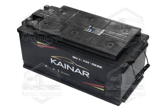 Акумулятор  190Ah-12v KAINAR (524x239x223),полярність пряма (4),EN1250 БОЛТОВАЯ КЛЕММА