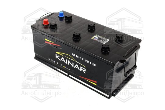 Акумулятор  190Ah-12v KAINAR (513x223x223),полярність пряма (4),EN1250