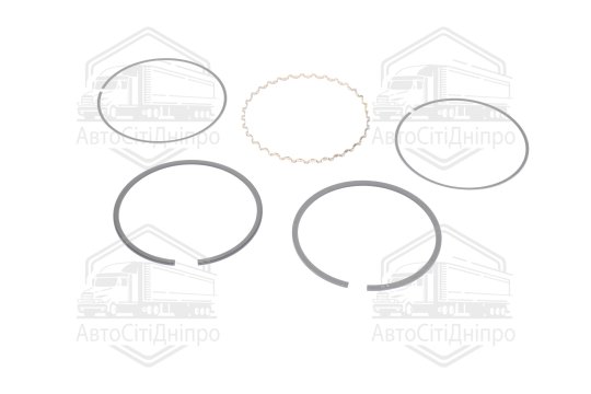 Кільця поршневі OPEL 87,00 2,0/2,2 8V/16V 1,5x1,5x3 (вир-во KS)