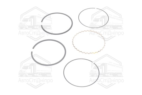 Кільця поршневі OPEL 87,00 2,0/2,2 8V/16V 1,5x1,5x3 (вир-во KS)