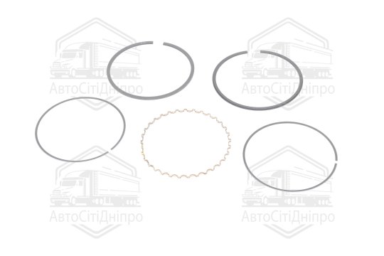 Кільця поршневі OPEL 87,00 2,0/2,2 8V/16V 1,5x1,5x3 (вир-во KS)