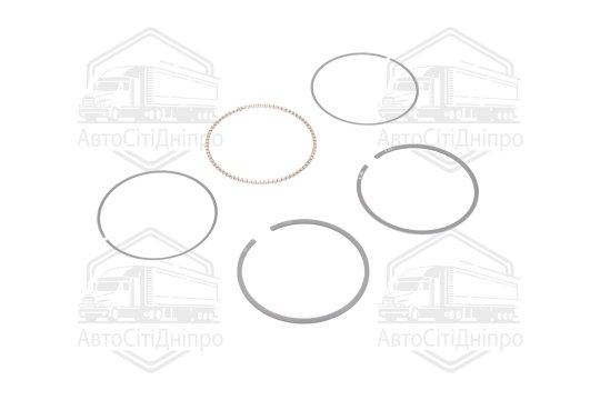 Кільця поршневі VAG 76,51 1,4i/1,6i 97- 1,2x1,5x2,5 (вир-во KS)