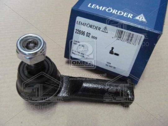 Накінечник керма. FORD, MAZDA передн. вісь (Вир-во Lemferder)