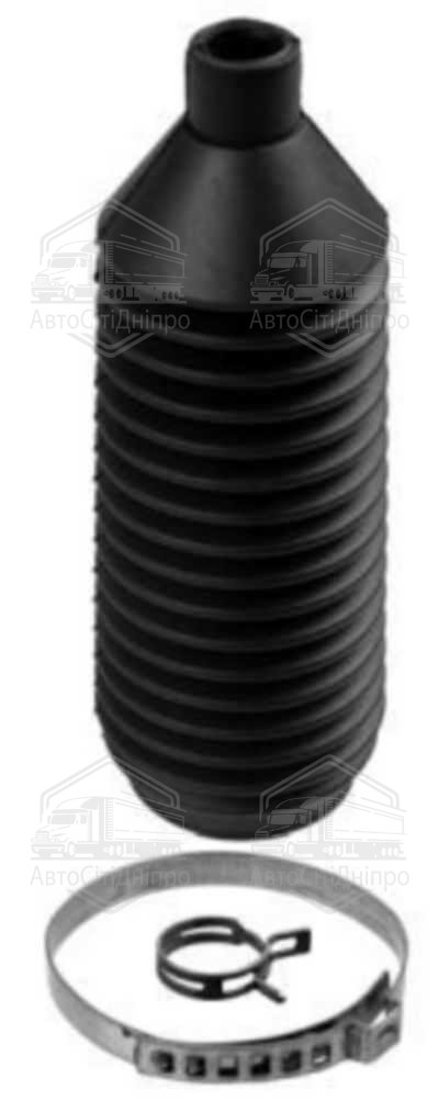 Пильовик рульової рейки FORD TRANSIT 85-00 перед. міст (Вир-во LEMFORDER)