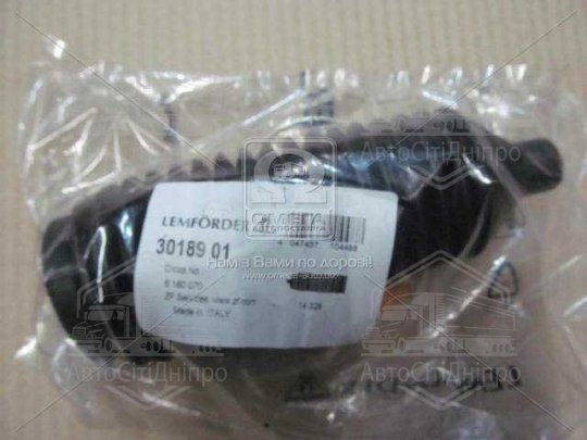 Пильовик рульової рейки FORD TRANSIT 85-00 перед. міст (Вир-во LEMFORDER)