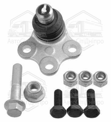 Опора кульова RENAULT KANGOO, MERCEDES CITAN 05-перед. міст зліва (Вир-во LEMFORDER)