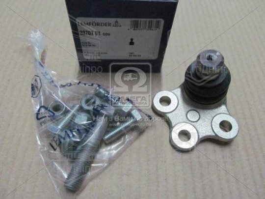 Опора кульова RENAULT KANGOO, MERCEDES CITAN 05-перед. міст зліва (Вир-во LEMFORDER)