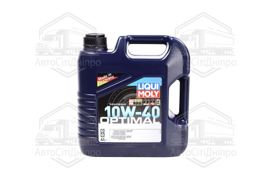 Олива моторна Liqui Moly Optimal 10W-40 (Каністра 4л)