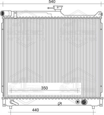 Водяний насос (Вир-во Magneti Marelli кор.код. WPQ0987)