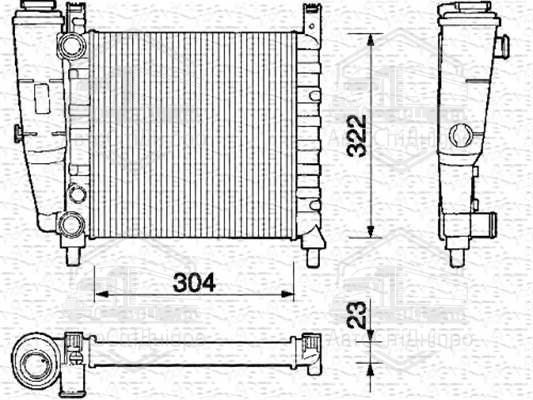 Водяний насос (Вир-во Magneti Marelli кор.код. WPQ1094)
