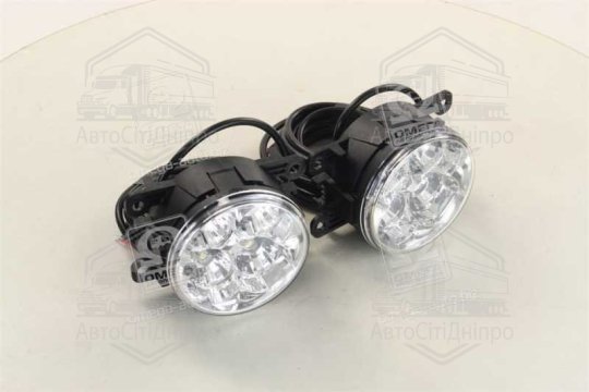 Фари DRL LED кпл. лев.+пра. 12/24V 2*3W (вир-во Magneti-Marelli)