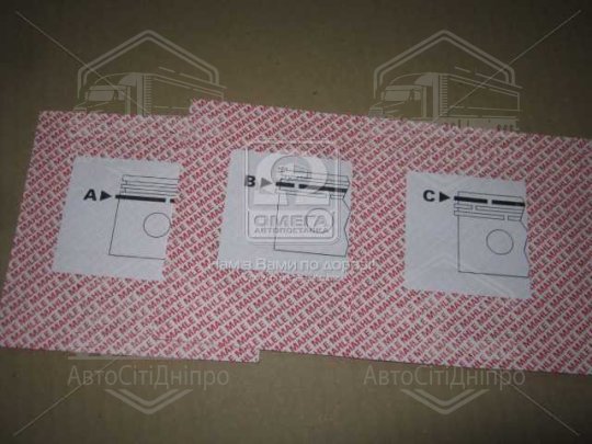 Кільця поршневі RENAULT 81,50 1,75 x 2,00 x 3,00 mm (вир-во Mahle)