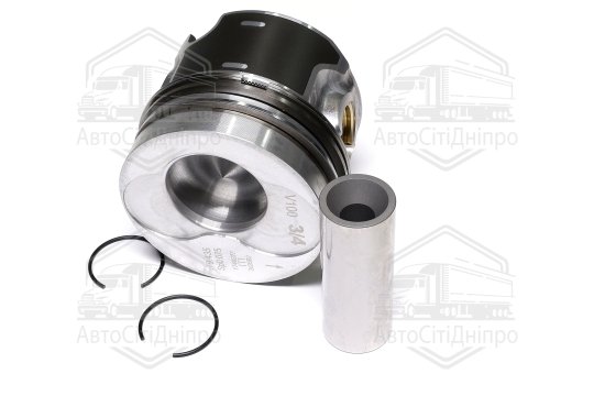 Поршень з кільцями VAG 79.51 1.9TDI AXC/AXB/ASZ/ARL T5 03- (CYL 3-4) TRAPEZ (вир-во Mahle)