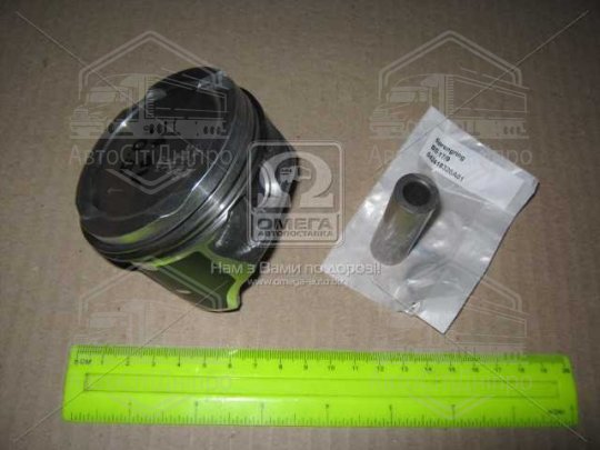 Поршень з кільцями VAG 77,01 1.4i 16V 97- (вир-во Mahle)