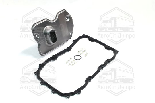 Фільтр масляний АКПП AUDI Q7 06-15, VW TOUAREG 02-10 з прокладкою (вир-во KNECHT-MAHLE)