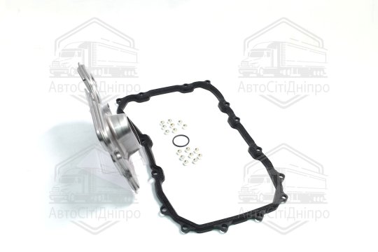 Фільтр масляний АКПП AUDI Q7 06-15, VW TOUAREG 02-10 з прокладкою (вир-во KNECHT-MAHLE)