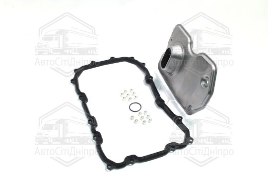 Фільтр масляний АКПП AUDI Q7 06-15, VW TOUAREG 02-10 з прокладкою (вир-во KNECHT-MAHLE)