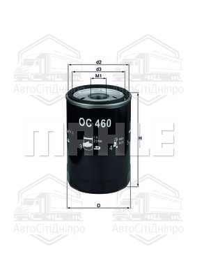 Фільтр масляний двигуна VW GOLF V, VI, T5, SKODA OCTAVIA II 1.8-2.0 TSI 07- (вир-во KNECHT-MAHLE)