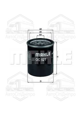 Фільтр масляний двигуна MAZDA CX-9 3.5-3.7 07- (вир-во KNECHT-MAHLE)