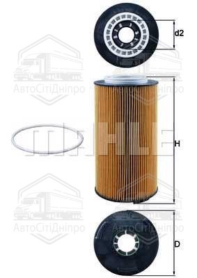 Фільтр масляний двигуна VAG 1.2-1.4 TSI 07- (вир-во KNECHT-MAHLE)