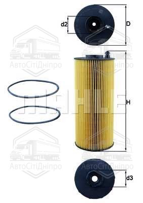 Фільтр масляний двигуна VAG 1.2-1.4 TSI 07- (вир-во KNECHT-MAHLE)