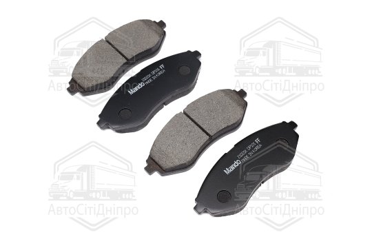 Колодки гальм. DAEWOO, CHEVROLET (компл.) (вир-во Mando)