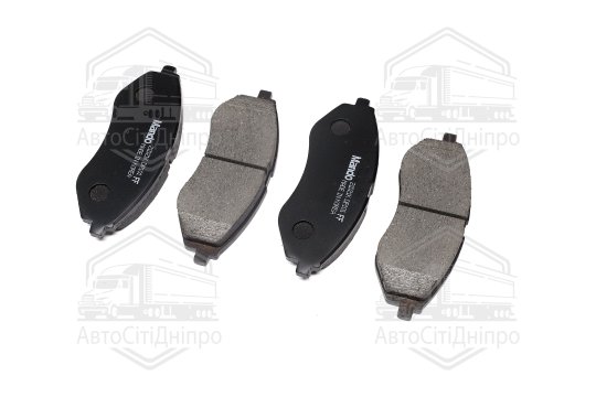 Колодки гальм. DAEWOO, CHEVROLET (компл.) (вир-во Mando)