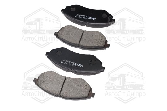 Колодки гальм. DAEWOO, CHEVROLET (компл.) (вир-во Mando)