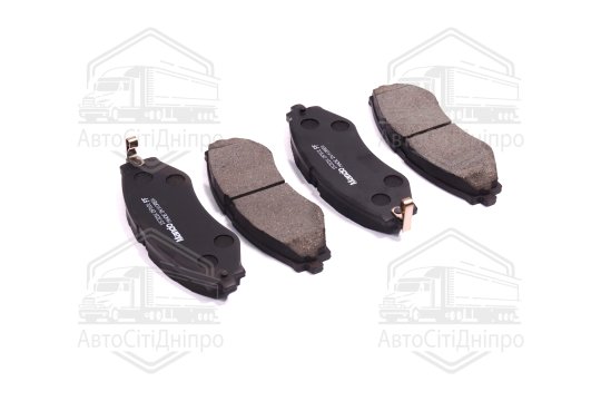 Колодка гальм. диск. DAEWOO LEGANZA передн. (вир-во Mando)