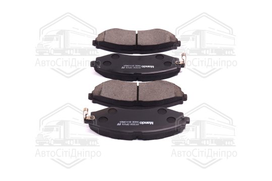 Колодка гальм. диск. DAEWOO LEGANZA передн. (вир-во Mando)