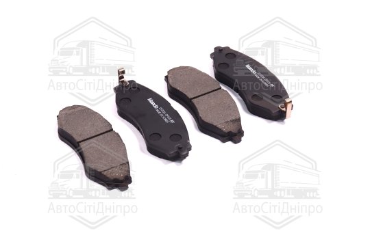 Колодка гальм. диск. DAEWOO LEGANZA передн. (вир-во Mando)